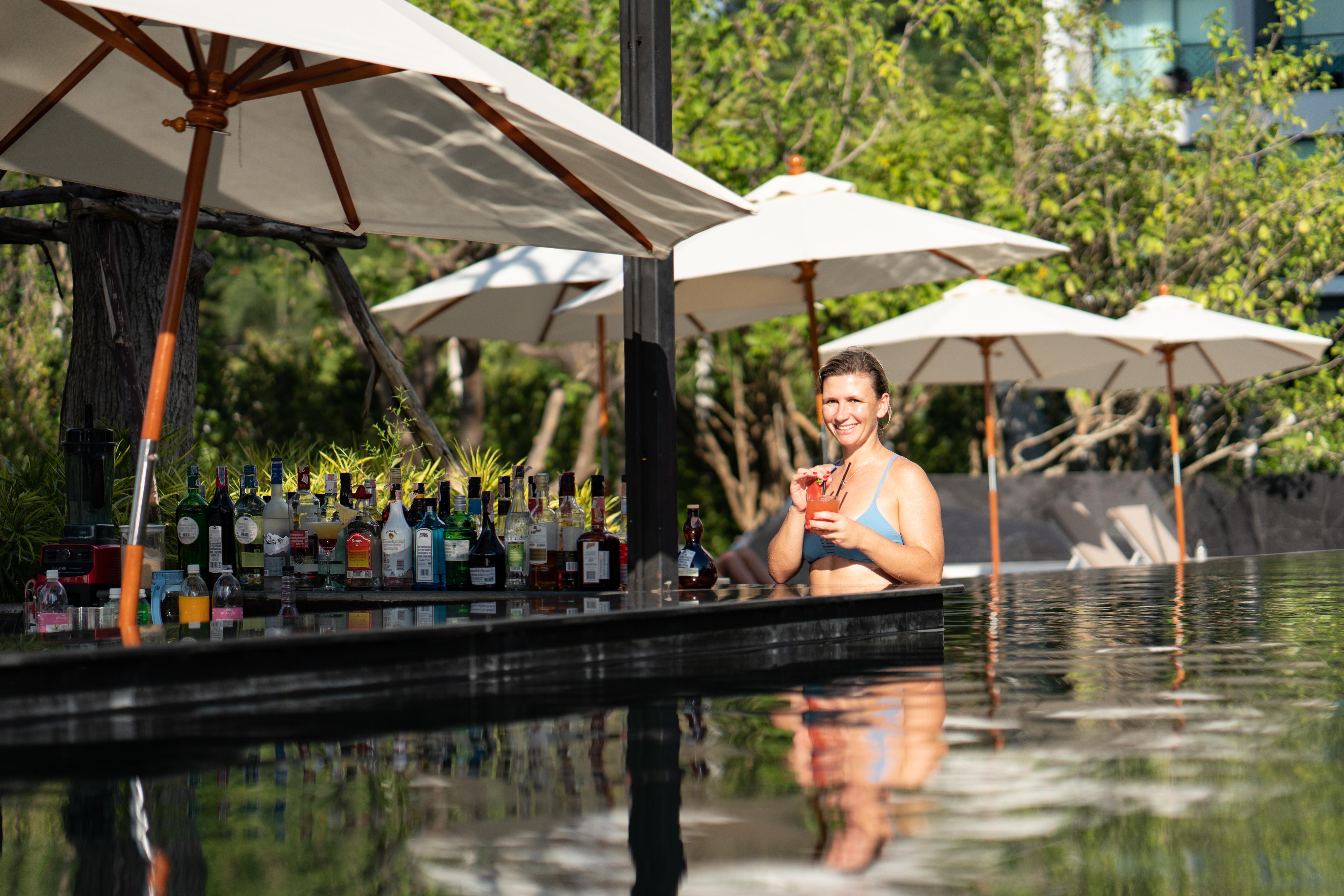 Anana Ecological Resort Krabi - Sha Extra Plus Ao Nang Bagian luar foto The bar at the WET pool
