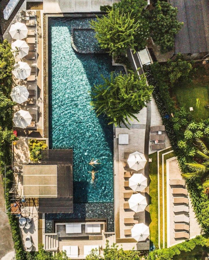 Anana Ecological Resort Krabi - Sha Extra Plus Ao Nang Bagian luar foto Aerial view of the pool at the hotel
