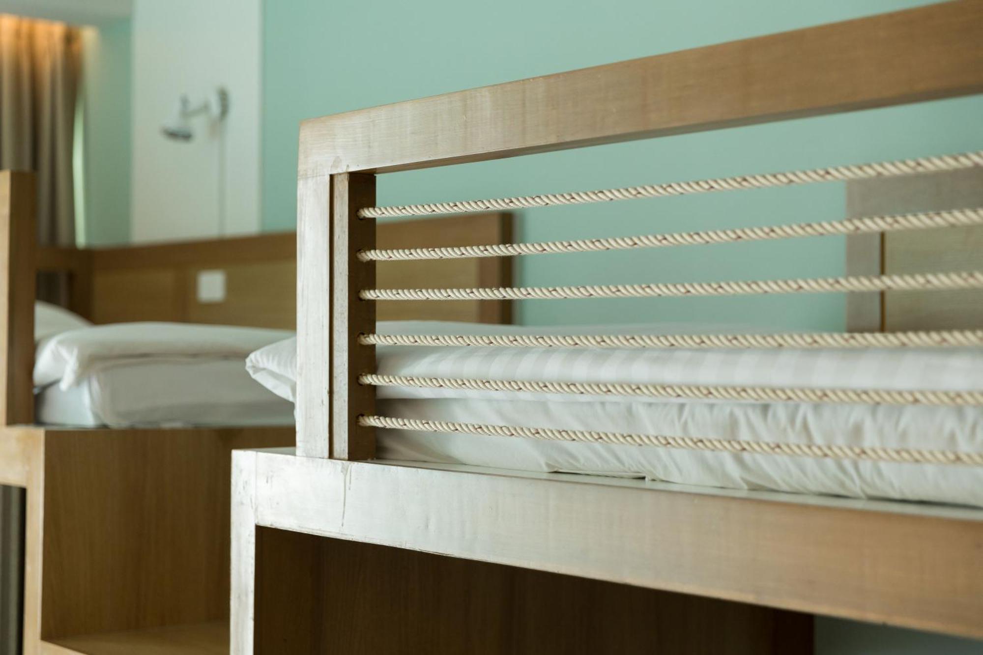 Anana Ecological Resort Krabi - Sha Extra Plus Ao Nang Bagian luar foto A bed with a rope-woven headboard